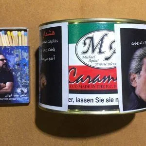 توتون پیپ بسیار معطر Micheal apitz private blend M.A caramello