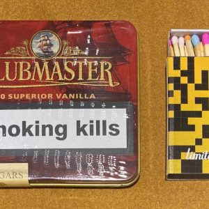 ‌‌‎سیگار برگ آلمانی clubmaster superior vanilla