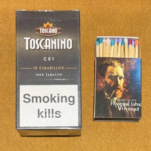 سيگاربرگ ايتاليايي toscano cigar toscanino C 0 1