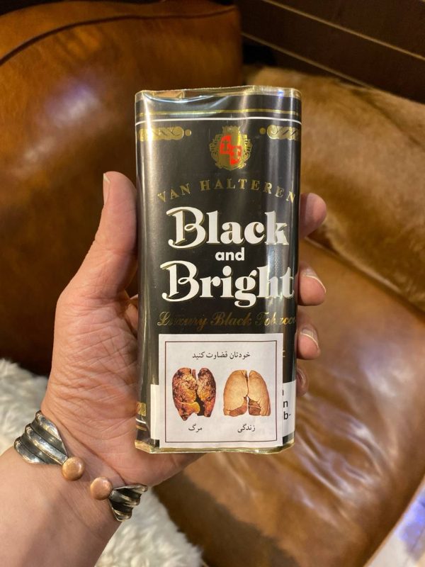 توتون پیپ Van Halteren Black and Bright pipe tobacco