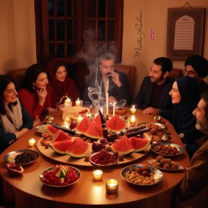 لذت شب یلدا با سیگار برگ اصل و پیپ‌های هنری ماسترو رحیمی
