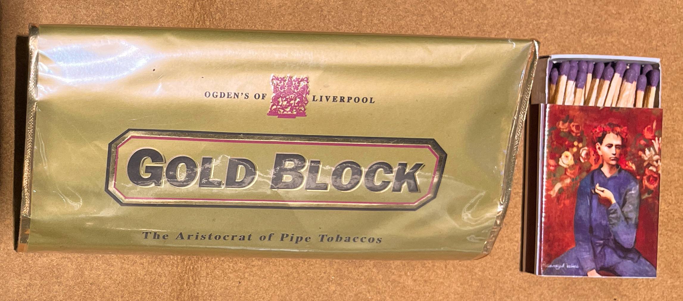 توتون پیپ معطر Gold Block pipe tobacco